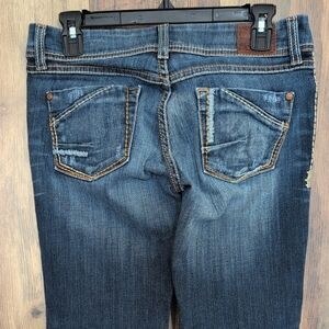 BKE Sabrina BWX3029A Straight Leg Jeans 27                            F119